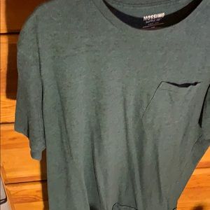 Green pocket tee